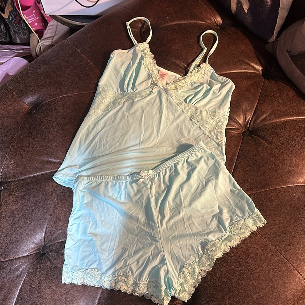 Midnight baby blue silly pajamas medium